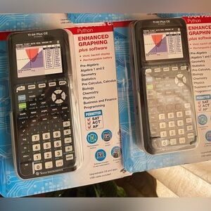 Texas Instruments Calculators Lot Of 4
